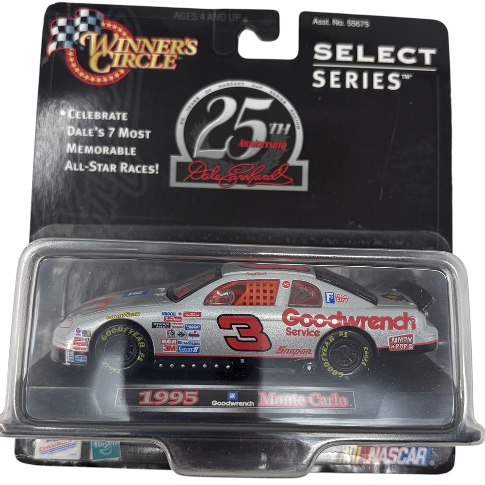 Winners Circle Dale Earnhardt 25th Anniversary 1995 Monte Carlo 1/43 Diecast 3